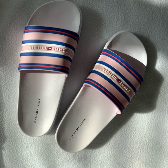 Tommy Hilfiger Women’s sandals Size 8 Pink - Picture 2 of 5